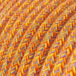 Textilkabel i bomull - RX07 Indian Summer
