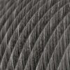 Textilkabel - ERC 37 Black Melange