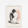 Poster naken kvinna