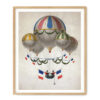 Vintage Tricolore Baloons, Tavla